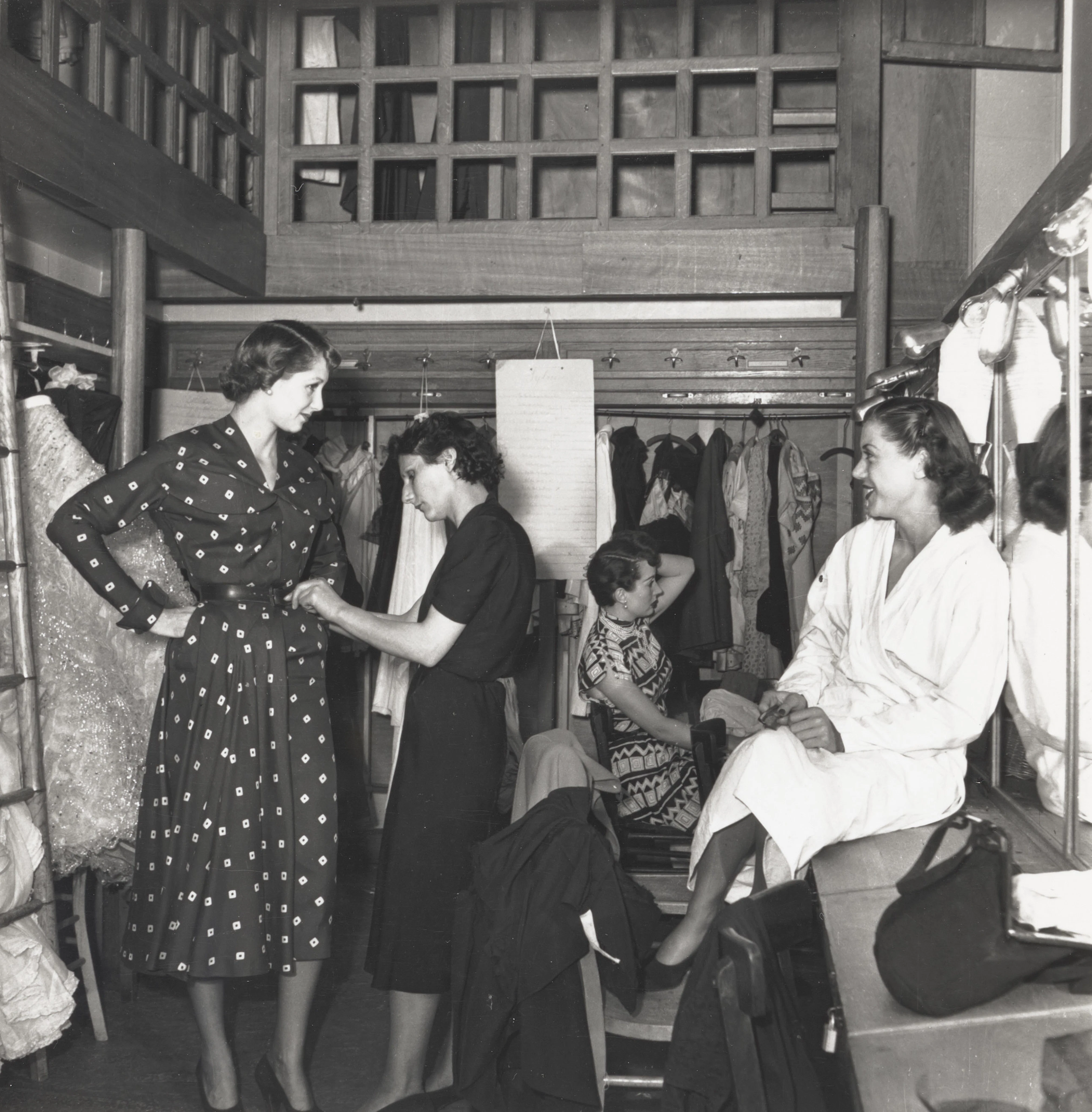 the dressing room fashion Seven of the Most Glamorous Dressing Rooms from the Galerie Archives