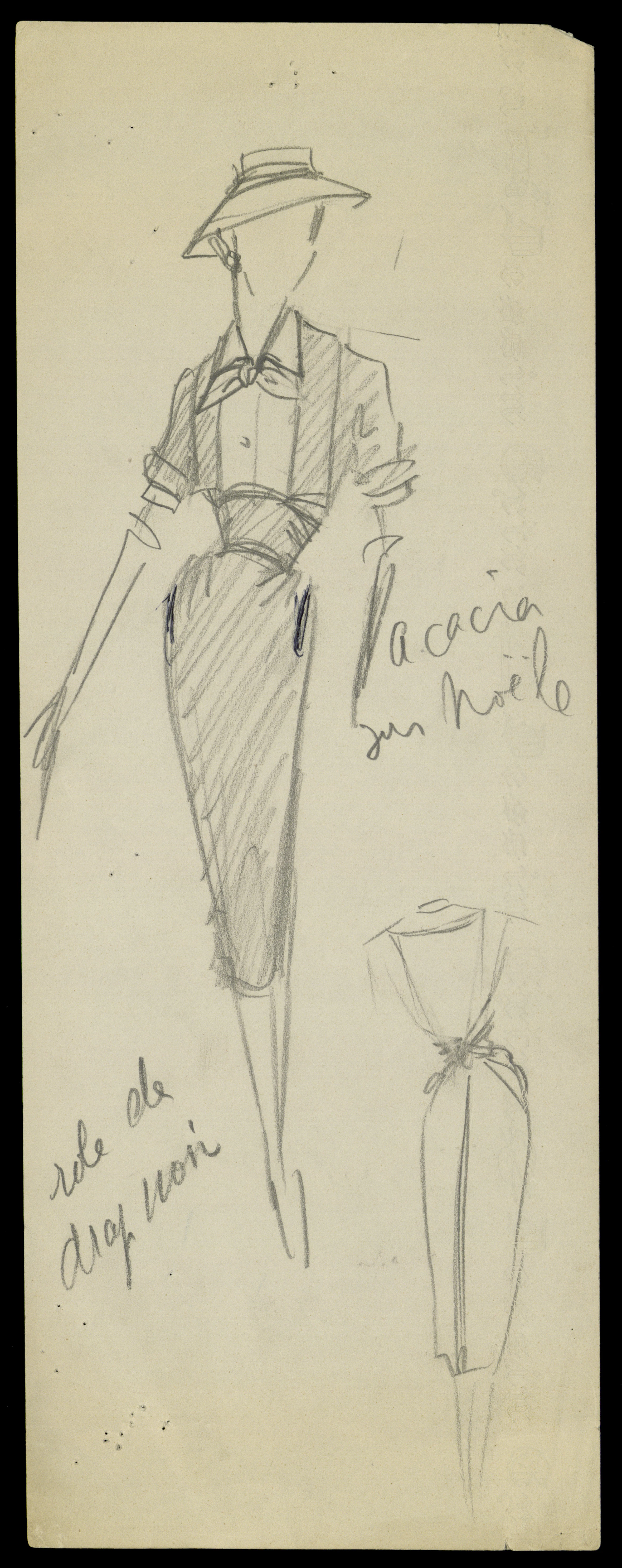 Sketches by Christian Dior | La Galerie Dior