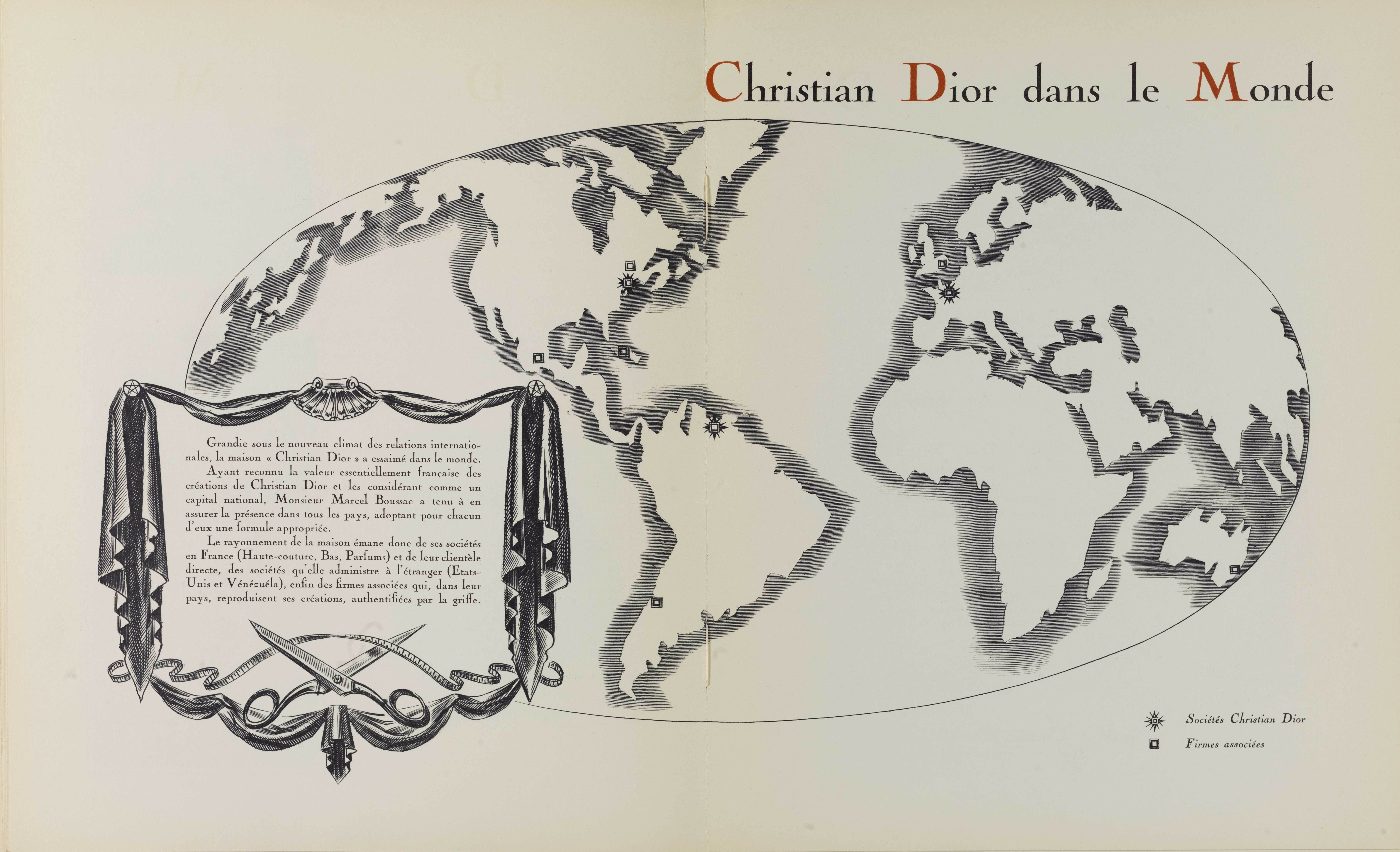 Christian Dior Activities Map [classic]