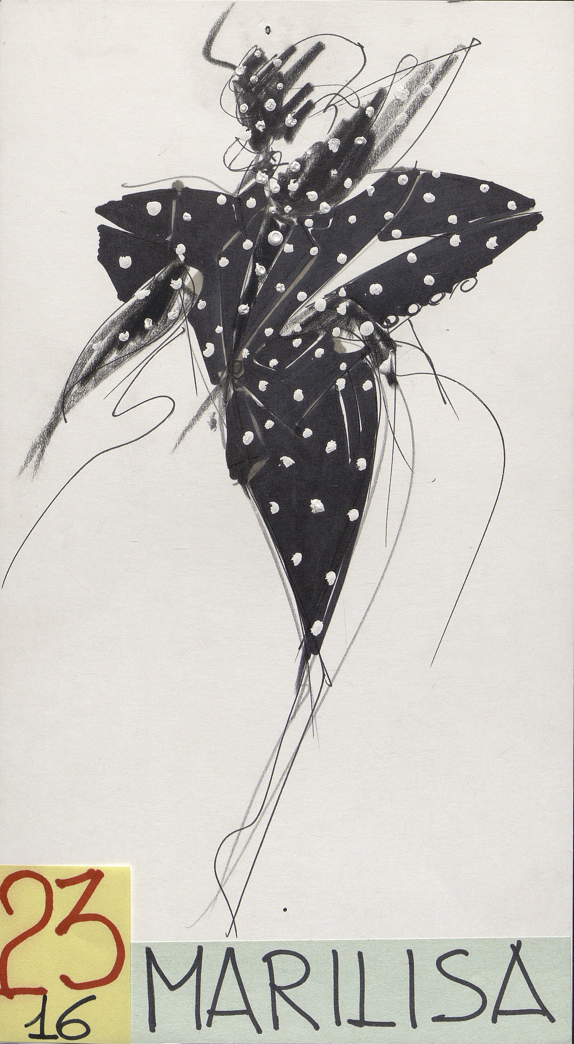 ジャンフランコ・フェレによるスケッチ | La Galerie Dior